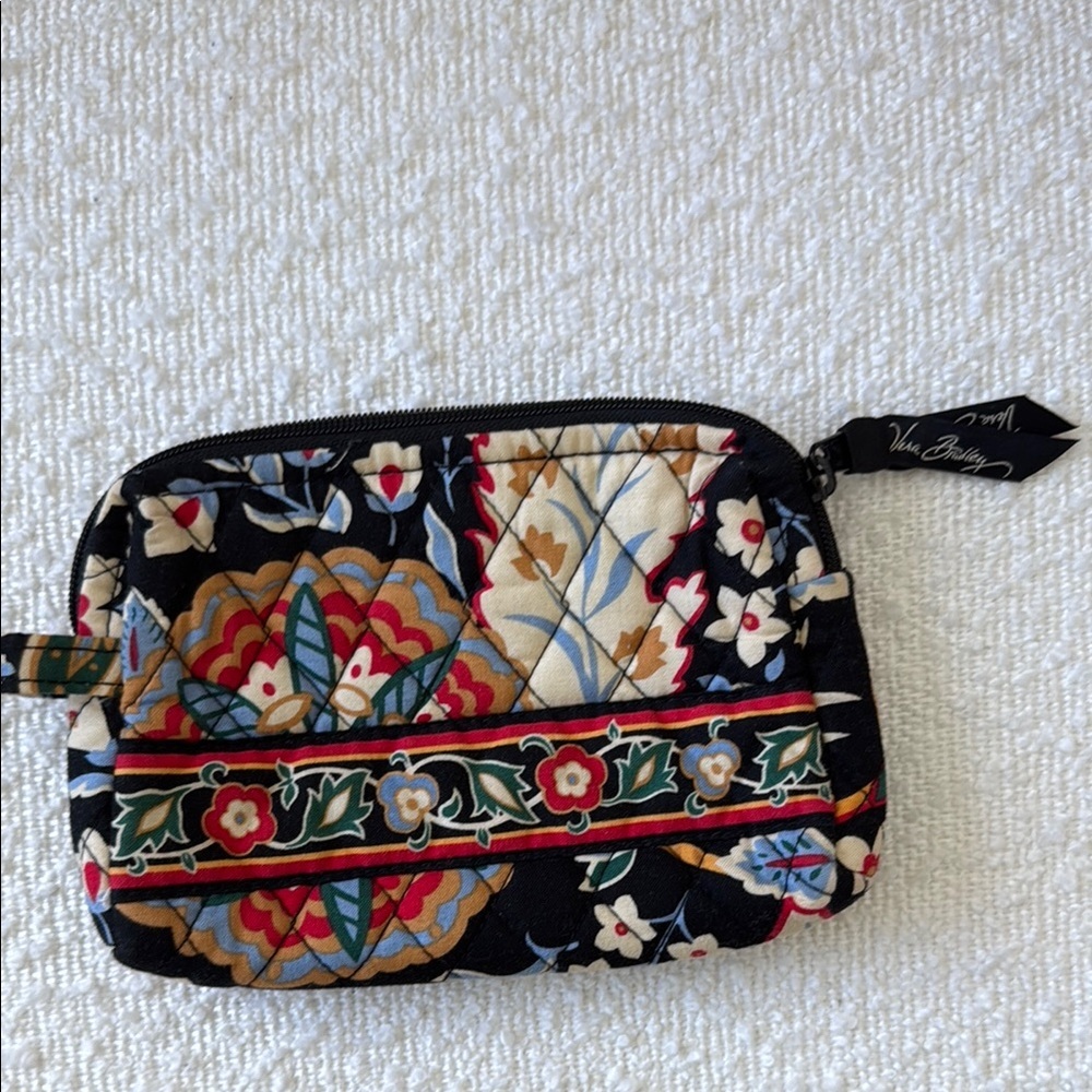 Vera Bradley Quilted Floral Tote Set + Wallet + Cosmetic Bag - Picture 7 of 9